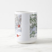 深紅色magからの天国メッセージ コーヒーマグカップ (中央)