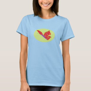 深紅飛行-ワイシャツ Tシャツ