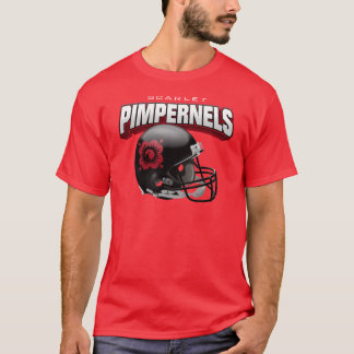 深紅Pimpernels "大きいヘッド"ティー: 家 Tシャツ