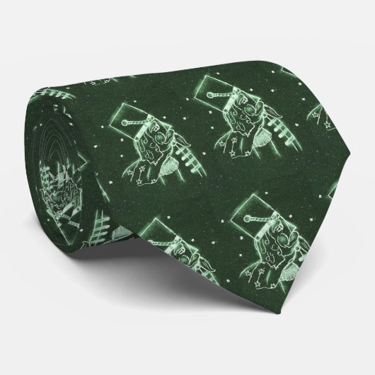 深緑の戦わない兵隊 ネクタイ (ロール)