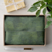 深緑の素朴な質 薄葉紙 (ギフト)