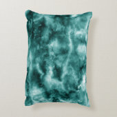 深緑色の大理石の質 アクセントクッション (裏面(縦))