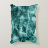 深緑色の大理石の質 アクセントクッション (正面(垂直))