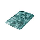 深緑色の大理石の質 バスマット (アングル)