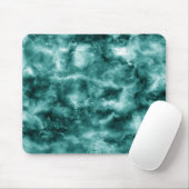深緑色の大理石の質 マウスパッド (マウス)