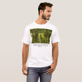 深緑色のCatbird Tシャツ (正面フル)