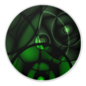 深緑色 セラミックノブ (正面)