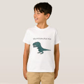 深緑色Grumposaurusのレックス Tシャツ (正面フル)