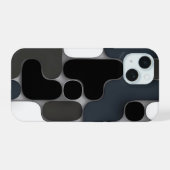 混おもしろい在 iPhone 15ケース (裏面横)