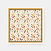 混ざった紅葉 スタンダードカクテルナプキン (正面)