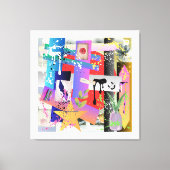 混ぜろ！ キャンバスプリント (正面)