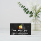 混アート合カクテルドリンク 名刺 (スタンド正面)