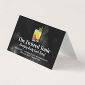 混アート合カクテルドリンク 名刺 (正面)