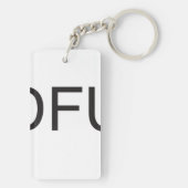 混乱させないでくれ。ai キーホルダー (裏面)