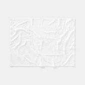 混乱したうつ病のストレス フリースブランケット (正面(横))