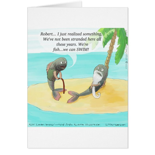 混乱したおもしろい魚 (正面)