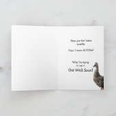 混乱したアヒルがうまくいく カード (内部)