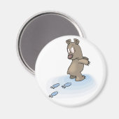 混乱したクマ マグネット (正面/裏面)