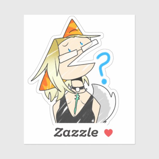 混乱したグローリーハートステッカー シール (シート)