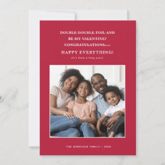 混乱したコロナウイルスホリデーグリーティング 案内状