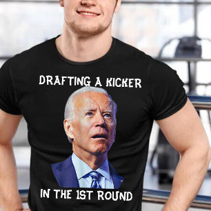 混乱したジョーバイデン氏ファンタジーサッカーローザー起草 Tシャツ