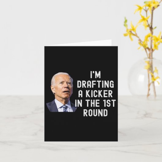 混乱したドラフトのキッカーおもしろいファンタジーフットボール博士。 カード (黄色い花)