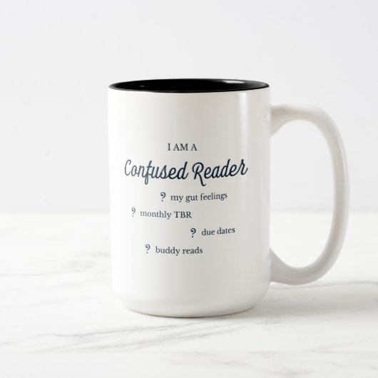 混乱したリーダマグ ツートーンマグカップ (右)