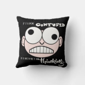 混乱したルック装飾用クッション クッション (裏面)