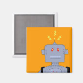 混乱したロボット マグネット (正面/裏面)