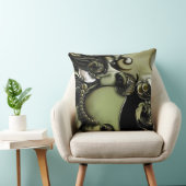 "混乱した動きのある静止した生活"、装飾用クッション クッション (椅子)