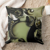 "混乱した動きのある静止した生活"、装飾用クッション クッション (ブランケット)