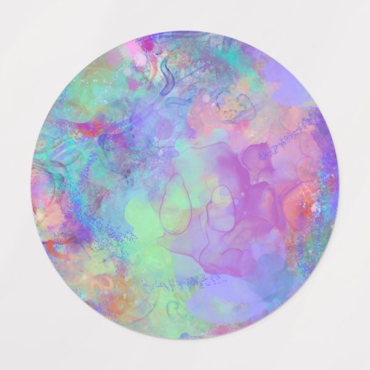 混乱した夢 ラベル (デザイン1)