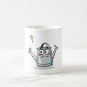 混乱した散水缶 コーヒーマグカップ (中央)