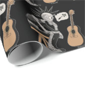 混乱した音楽ロボット ラッピングペーパー (ロールコーナー)