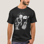 混乱した音楽ロボット Tシャツ (正面)