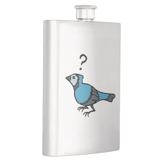 混乱した鳥 フラスク (右)