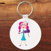 混乱した キーホルダー (正面)