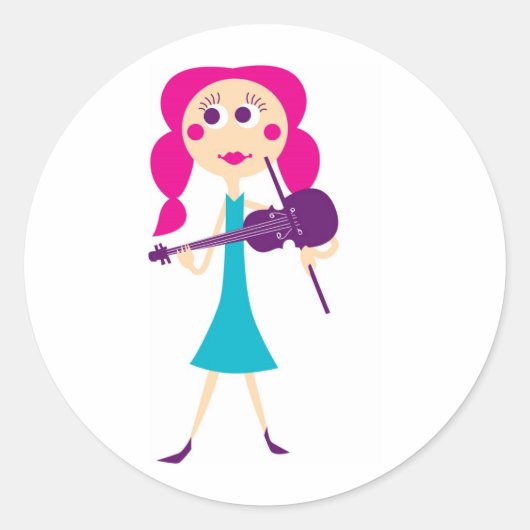 混乱した ラウンドシール (正面)