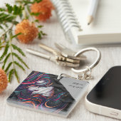 混乱して眠る キーホルダー (正面右)