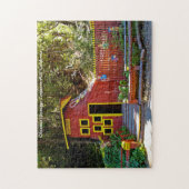 混乱の丘カリフォルニア。クリスマスの挨拶 ジグソーパズル (縦)