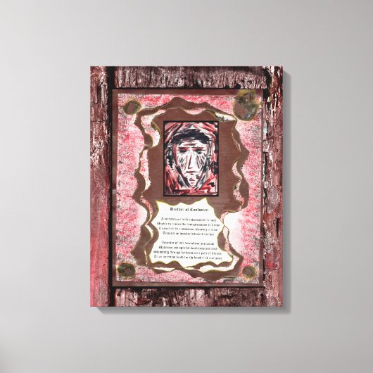 混乱の兄弟 キャンバスプリント (正面)