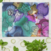 混乱の台所タオル キッチンタオル (折り畳み)