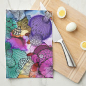 混乱の台所タオル キッチンタオル (四つ折り)