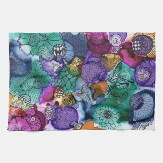 混乱の台所タオル キッチンタオル (横)