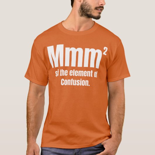 混乱の要素かもね 面白い化学 ファミリー Tシャツ (正面)