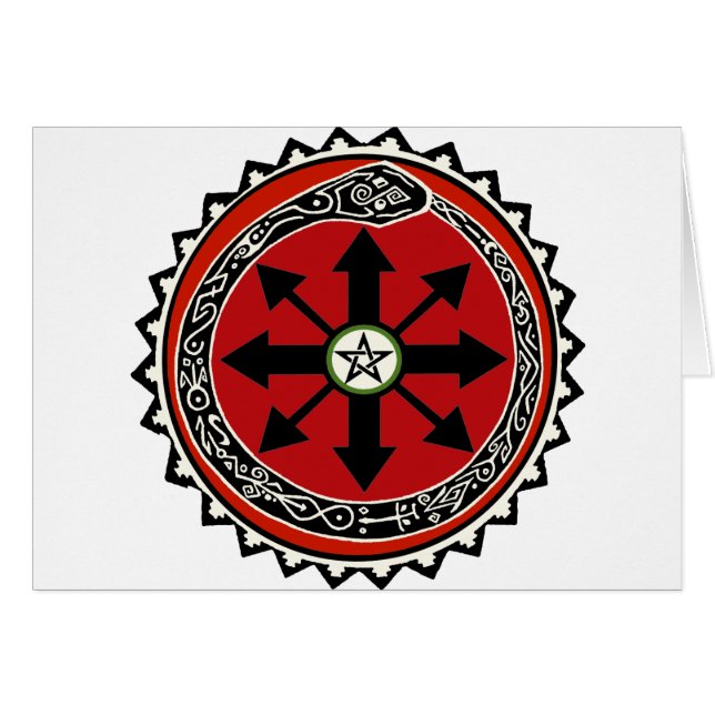 混乱の魔術のシンボル (正面横)