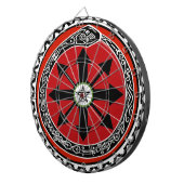 混乱の魔術のシンボル ダーツボード (正面右)