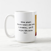 混乱のCraziesのマグ コーヒーマグカップ (左)