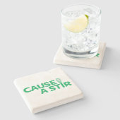 混乱をもたらして下さい ストーンコースター (横)