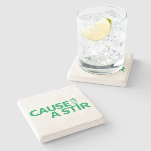 混乱をもたらして下さい ストーンコースター (横)